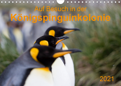Auf Besuch in der Königspinguinkolonie (Wandkalender 2021 DIN A4 quer) von Utelli,  Anna-Barbara