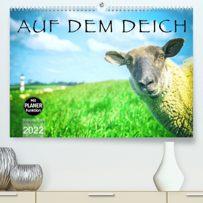 AUF DEM DEICH (Premium, hochwertiger DIN A2 Wandkalender 2022, Kunstdruck in Hochglanz) von NORDLICHT