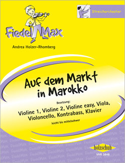 Auf dem Markt in Marokko von Holzer-Rhomberg,  Andrea