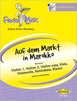 Auf dem Markt in Marokko von Holzer-Rhomberg,  Andrea