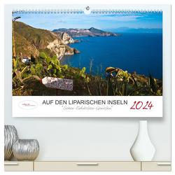 Auf den Liparischen Inseln (hochwertiger Premium Wandkalender 2024 DIN A2 quer), Kunstdruck in Hochglanz von & Urbach,  Urbach