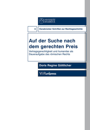 Auf der Suche nach dem gerechten Preis von Göttlicher,  Doris Regine