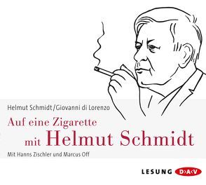 Auf eine Zigarette mit Helmut Schmidt von Lorenzo,  Giovanni di, Off,  Marcus, Schmidt,  Helmut, Zischler,  Hanns