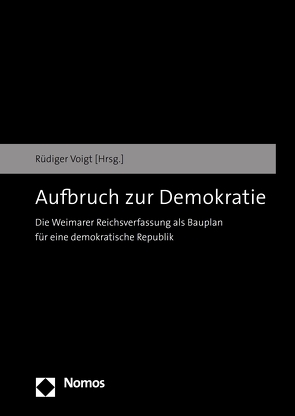 Aufbruch zur Demokratie von Voigt,  Rüdiger