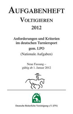 Aufgabenheft – Voltigieren 2012 (Nationale Aufgaben)