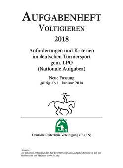 Aufgabenheft Voltigieren 2018