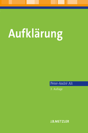 Aufklärung von Alt,  Peter-André