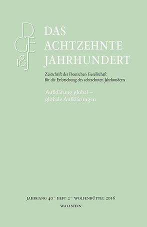 Aufklärung global – globale Aufklärungen von Aprile,  Iwan-Michelangelo
