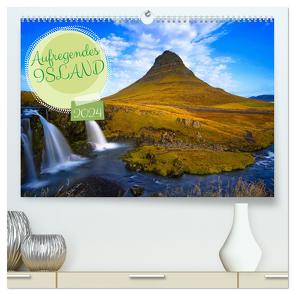 Aufregendes Island (hochwertiger Premium Wandkalender 2024 DIN A2 quer), Kunstdruck in Hochglanz von Taubenrauch,  Heiko