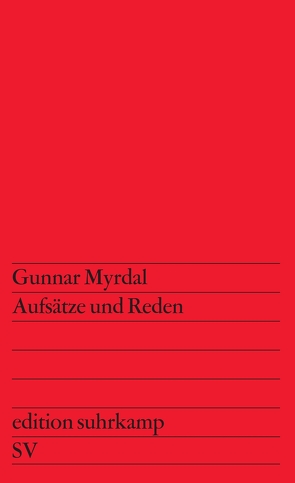 Aufsätze und Reden von Lang,  Michael, Myrdal,  Gunnar