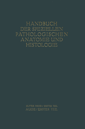 Auge von A?ily,  A. v., Abelsdorff,  G., Elschnig,  A., Ginsberg,  S., Greeff,  R., Hertel,  E., Hippel,  E. v., Kümmell,  R., Löhlein,  W., Peters,  A., Schieck,  F., Seidel,  E., Wessely,  K.