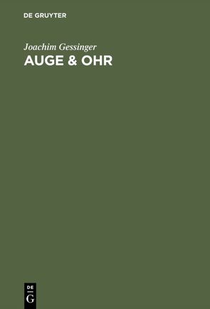 Auge & Ohr von Gessinger,  Joachim