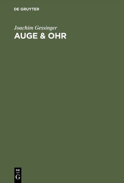 Auge & Ohr von Gessinger,  Joachim