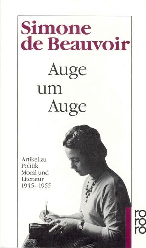 Auge um Auge von Beauvoir,  Simone de, Groepler,  Eva