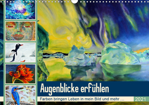 Augenblicke erfühlen (Wandkalender 2021 DIN A3 quer) von Kröll,  Ulrike