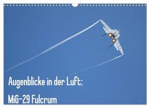 Augenblicke in der Luft: MiG-29 Fulcrum (Wandkalender 2024 DIN A3 quer), CALVENDO Monatskalender von Prokic,  Aleksandar