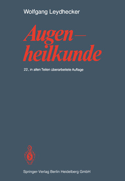 Augenheilkunde von Leydhecker,  W.