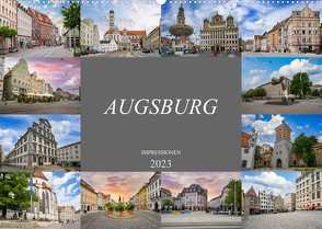 Augsburg Impressionen (Wandkalender 2023 DIN A2 quer) von Meutzner,  Dirk