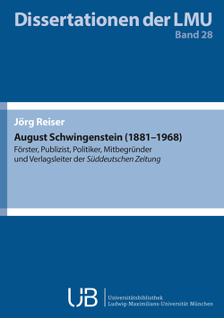 August Schwingenstein (1881-1968) von Reiser,  Jörg