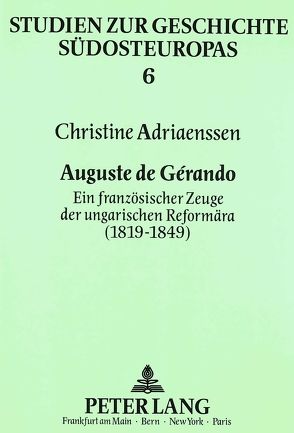 Auguste de Gérando von Adriaenssen,  Christine