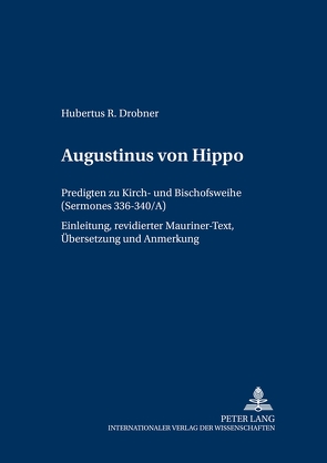 Augustinus von Hippo von Drobner,  Hubertus