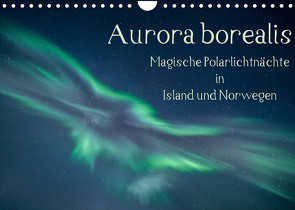 Aurora borealis – Magische Polarlichtnächte in Island und Norwegen (Wandkalender 2022 DIN A4 quer) von Grühn-Stauber,  Kirstin