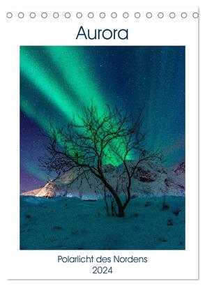 Aurora – Polarlicht des Nordens (Tischkalender 2024 DIN A5 hoch), CALVENDO Monatskalender von Schröder Photography,  Stefan