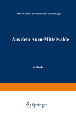 Aus dem Auen-Mittelwalde von Brecher,  G.