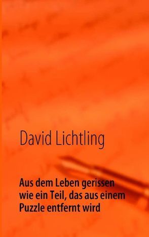 Aus dem Leben gerissen wie ein Teil, das aus einem Puzzle entfernt wird von Lichtling,  David