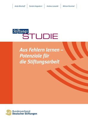 Aus Fehlern lernen – Potenziale für die Stiftungsarbeit von Bischoff,  Antje, Hagedorn,  Sandra, Lassalle,  Andrea, Rummel,  Miriam