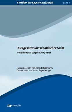 Aus gesamtwirtschaftlicher Sicht von Hagemann,  Harald, Horn,  Gustav, Krupp,  Hans J