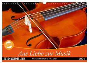 Aus Liebe zur Musik (Wandkalender 2024 DIN A3 quer), CALVENDO Monatskalender von Jäger,  Anette/Thomas