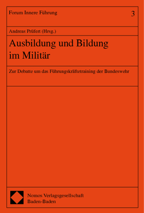 Ausbildung und Bildung im Militär von Prüfert,  Andreas