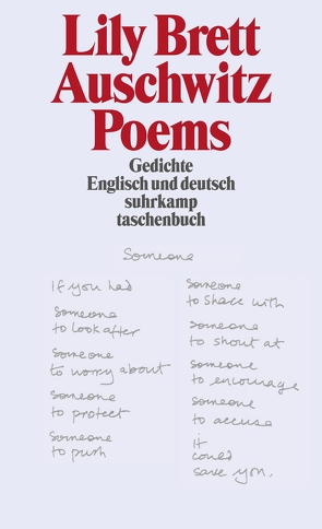 Auschwitz Poems von Brett,  Lily, Morawetz,  Silvia, Rankin,  David