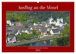 Ausflug an die Mosel (Wandkalender 2024 DIN A2 quer), CALVENDO Monatskalender von Kleemann,  Claudia