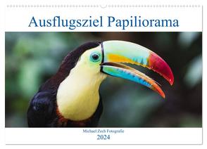 Ausflugsziel Papiliorama (Wandkalender 2024 DIN A2 quer), CALVENDO Monatskalender von Zech Fotografie,  Michael