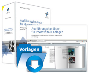 Ausführungshandbuch für Photovoltaik-Anlagen von Schroeder,  Wolfgang