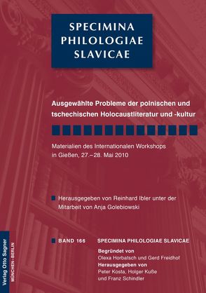 Ausgewählte Probleme der polnischen und tschechischen Holocaustliteratur und -kultur von Ibler,  Reinhard