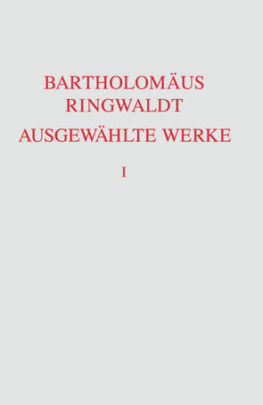 Ausgewählte Werke von Masiero,  Federica, Ringwaldt,  Bartholomäus