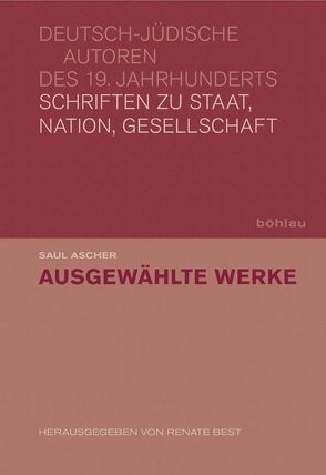 Ausgewählte Werke von Ascher,  Saul, Best,  Renate