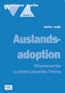 Auslandsadoption von Elsässer,  Inge, Lange,  Gesine