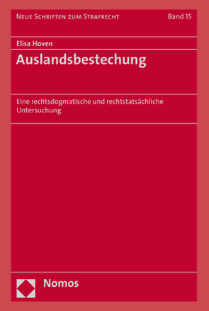 Auslandsbestechung von Hoven,  Elisa