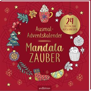 Ausmal-Adventskalender Mandala-Zauber von Schindler,  Eva