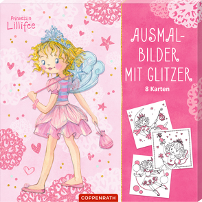 Ausmalbilder mit Glitzer von Finsterbusch,  Monika