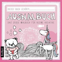 Ausmalbuch – Das große Malbuch für kleine kreative von Wirth,  Lisa