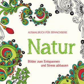 Ausmalbuch für Erwachsene: Natur von Nikol