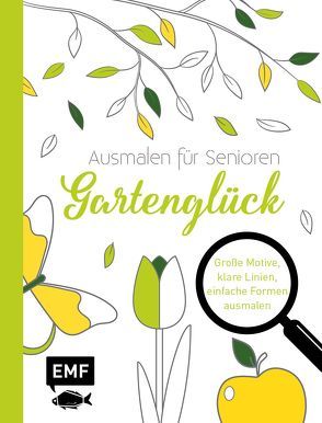 Ausmalen für Senioren – Gartenglück