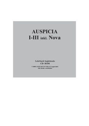 Auspicia. Unterrichtswerk für Latein als zweite Fremdsprache / Auspicia I-III inklusive Auspicia I Nova. Wörter und Texte der Lehrbücher von Hoffmann,  Günther, Karl,  Klaus, Kloiber,  Harald, Schönberger,  Nicole, Wolf,  Günther