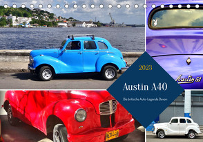 Austin A40 – Die britische Auto-Legende Devon (Tischkalender 2023 DIN A5 quer) von von Loewis of Menar,  Henning