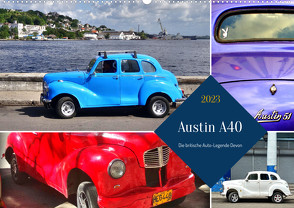 Austin A40 – Die britische Auto-Legende Devon (Wandkalender 2023 DIN A2 quer) von von Loewis of Menar,  Henning